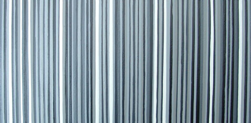 Black and White Modern Stripes Painting